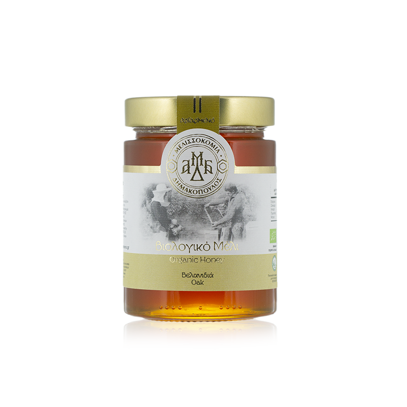 agiasmeno_velanidias_450g Βιολογικό Μέλι Βελανιδιάς - Image 1